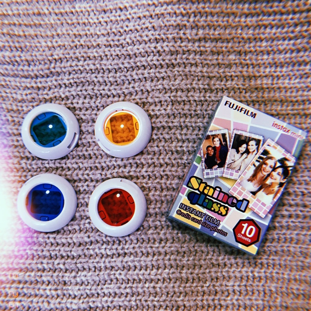 FUJI FILM + 4 Colored Lenses